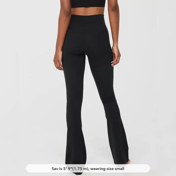 Aerie Black Bootcut Leggings - Picture 4 of 7